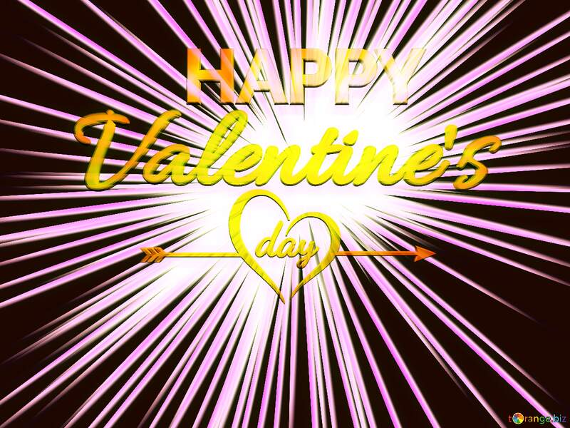 Happy Valentines Day transparnet png rays overlay №56232