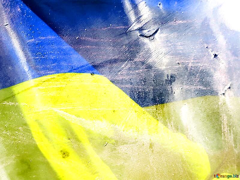 Ukraine metal background №56212