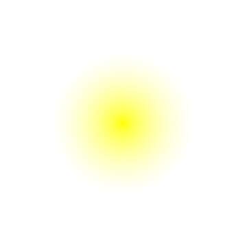 FX №263783 Transparent png Yellow gradient dot