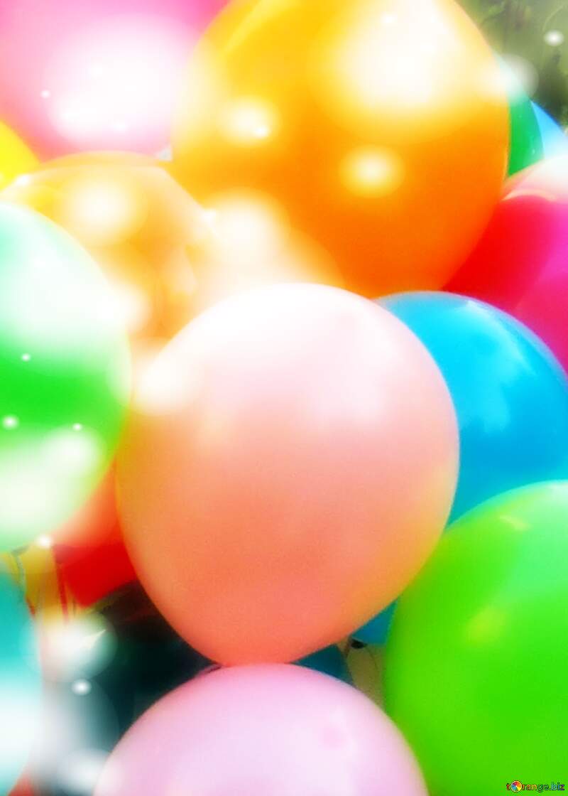 Delightful  Colored balloons №42286