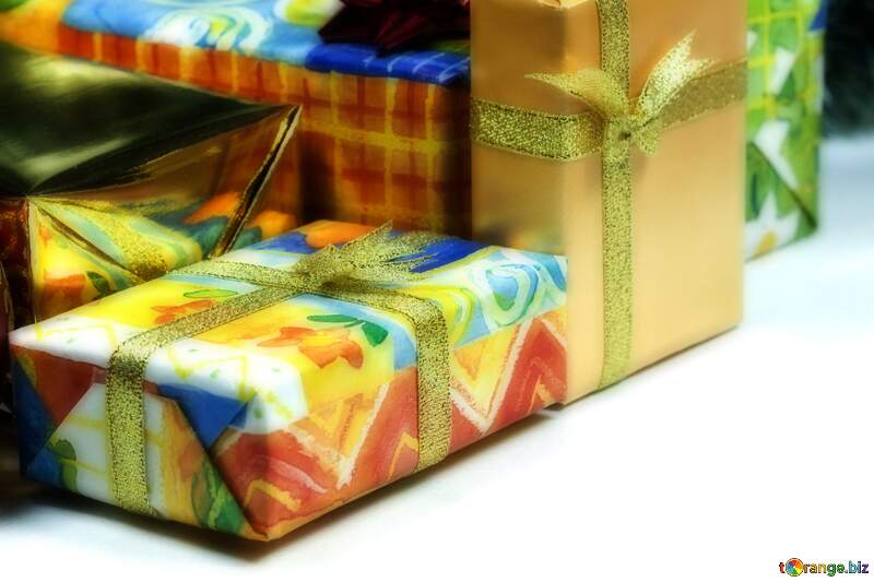Gifts boxes background №6731