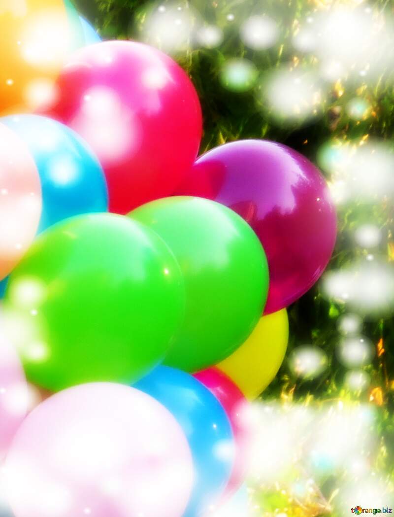 Magical  Colored balloons №42286