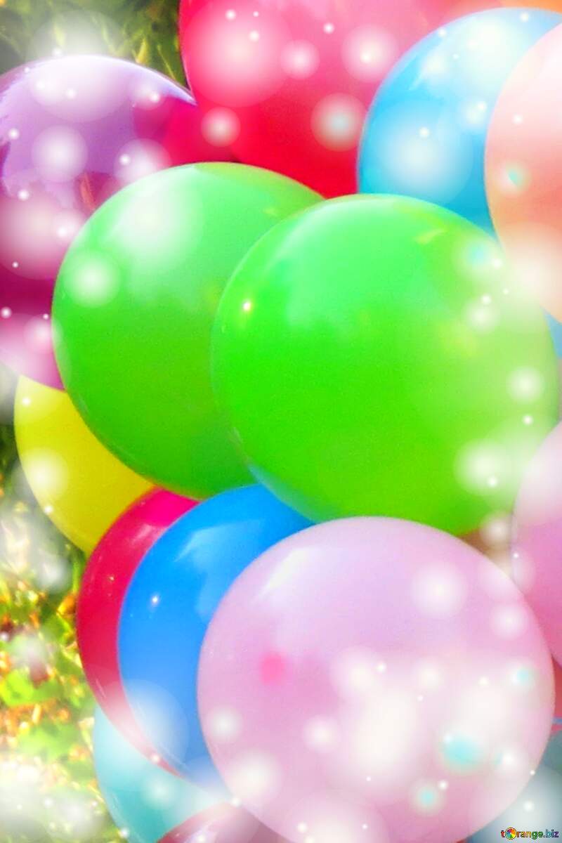 Majestic   Colored balloons №42286