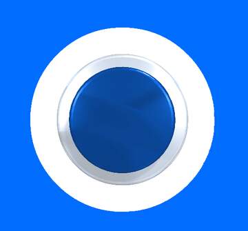 FX №264088 Blue Silver button