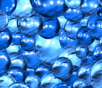 FX №264263 Blue Stained Glass Spheres Texture
