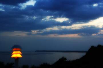 FX №264307 Sea Evening Background