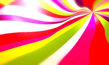 FX №264771 Vibrant Abstract Wave Pattern of Colorful Stripes for Modern Art Enthusiasts