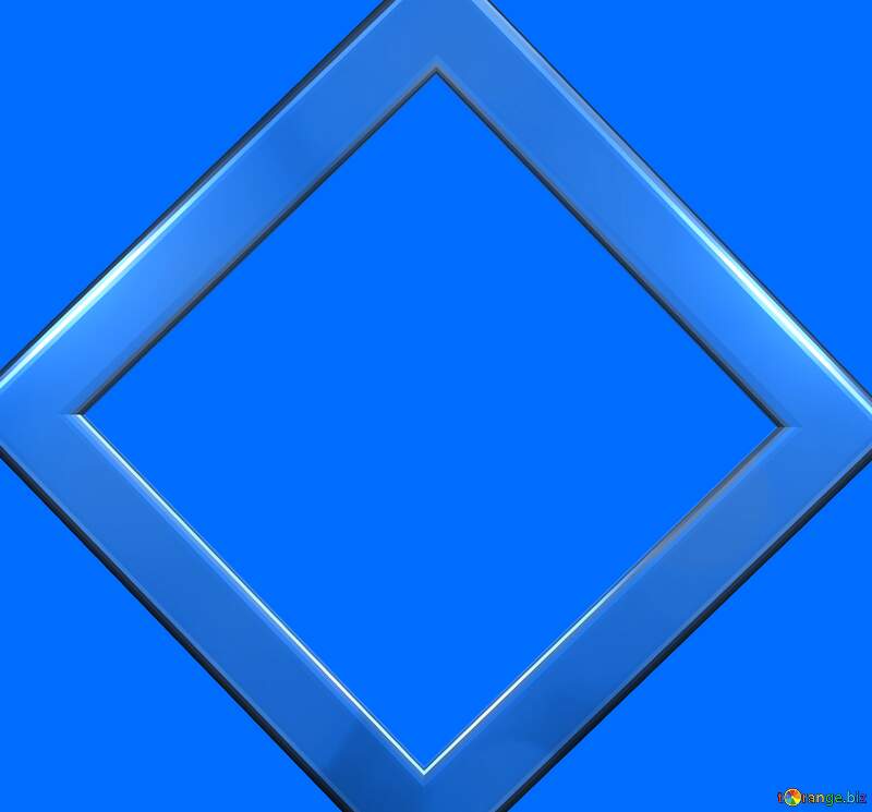Blue metal  Frame Background №56394