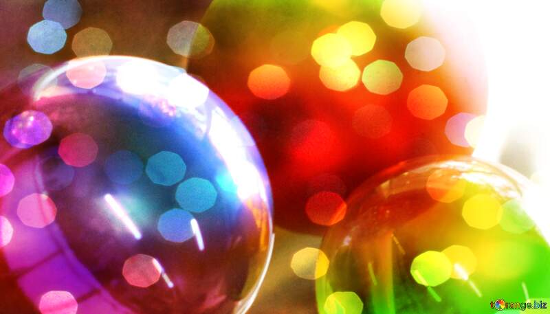 Joyful Juggling: Colorful Glass Balls for Playful Congratulatory Moments №49493