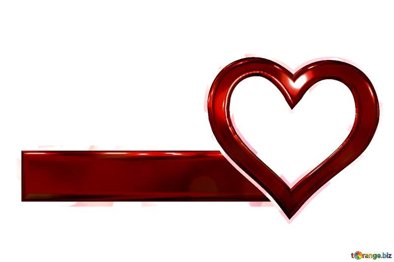 Red Heart Frame Transparent Png №56313