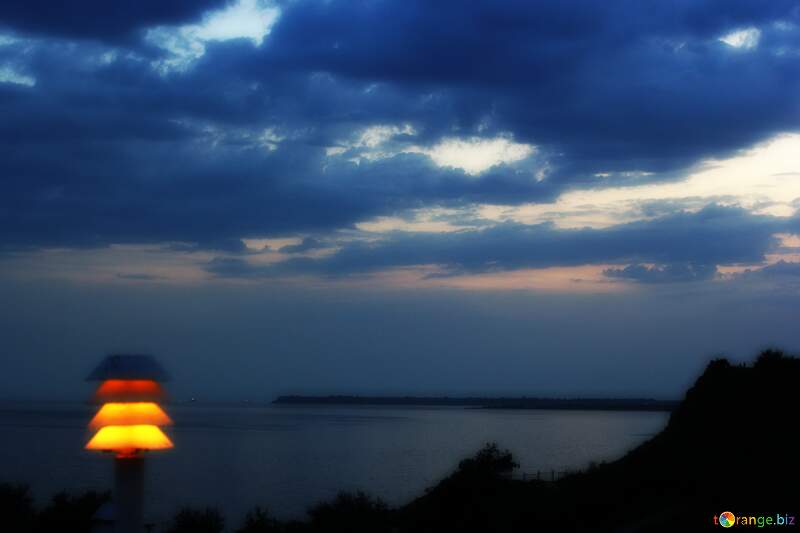 Sea Evening Background №53233