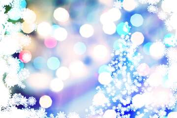 FX №265682 Aesthetic Wonderland: Christmas Background of Joyful Whirl