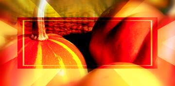 FX №265326 autumn pumpkins banner template