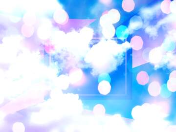 FX №265727 Cloud-kissed Azure Sky Backdrop