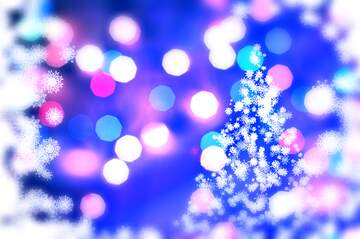 FX №265658 Enchanted Evening: Christmas Aesthetic Background Whirlwind