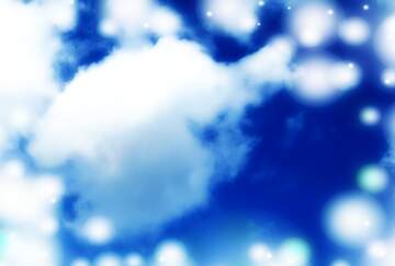 FX №265697 Floating Clouds on Blue Sky