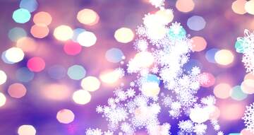 FX №265642 Glistening Snowflakes: Aesthetic Christmas Background Serenity