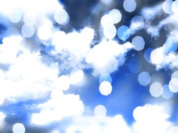 FX №265728 Serene Blue Sky Background View