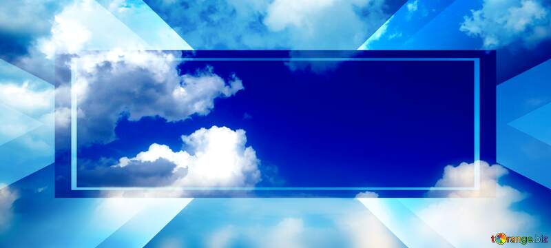 Aloft in Azure: Sky Blue Background №27375