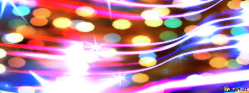 Glowing Lines Harmony: Luminous Spark Background №56259