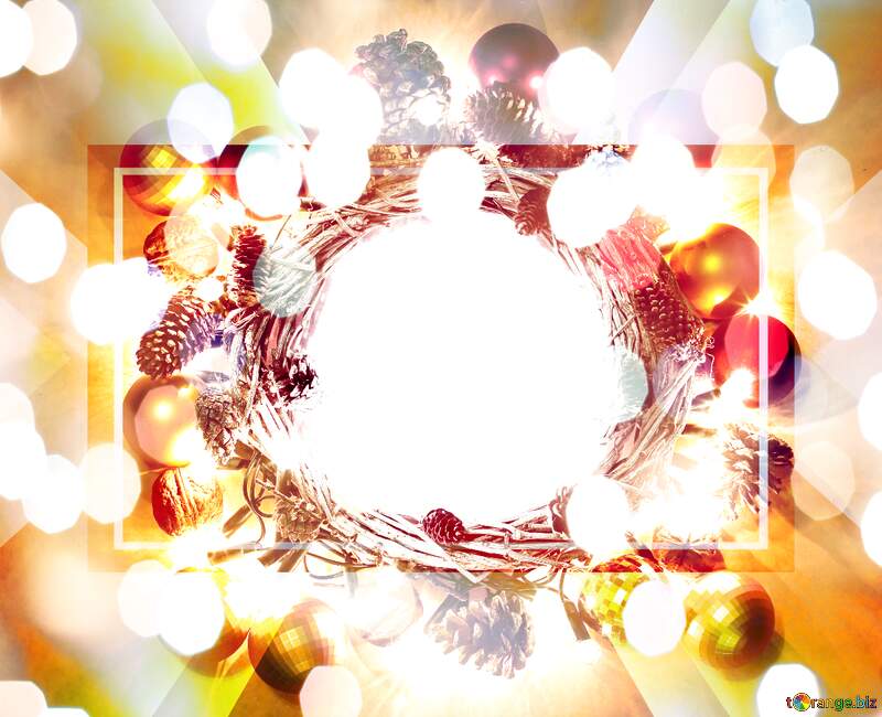 Jingle Bell Joyful Loop Christmas wreath №48047