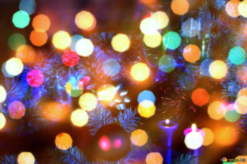 Magical Holiday Season Christmas Background №2746