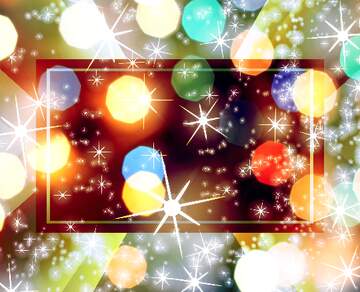 FX №266593 Glitter festive christmas lights background  template