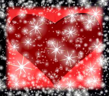 FX №266591 Love Heart Glitter festive christmas lights background