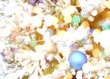 FX №266881 Xmas Tree Snow Gift Backdrop