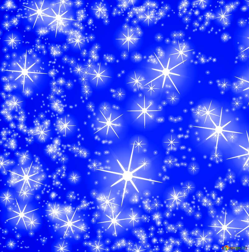 Blue Stars Background Illustrations №54495