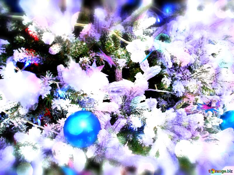 Blue Xmas background containing christmas, tree, and background №51172