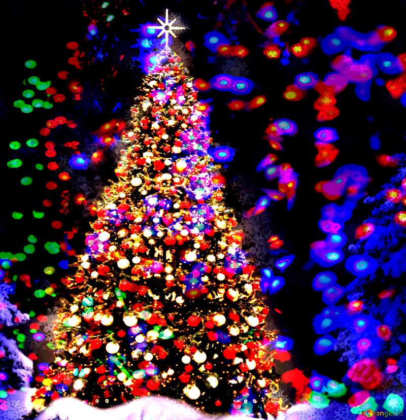 Christmas Tree Ideas background №40739