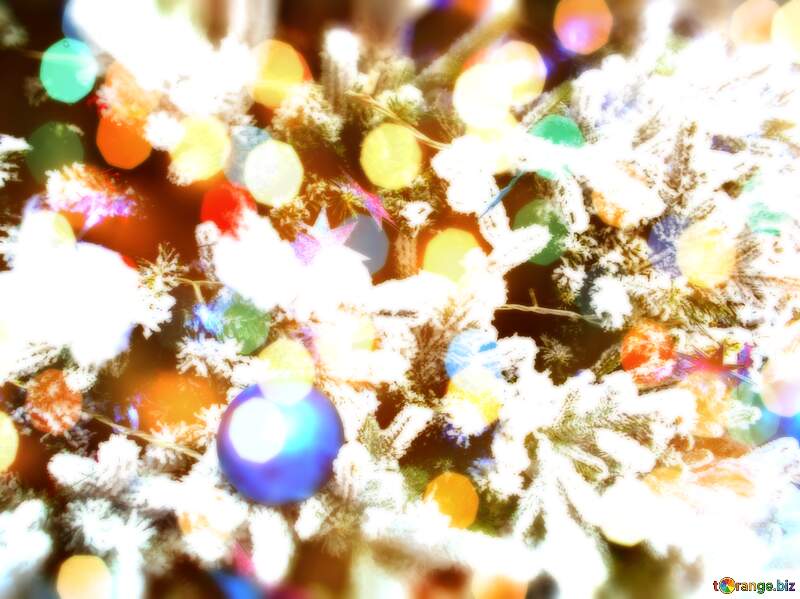 Dream magic christmas tree with xmas background №51172