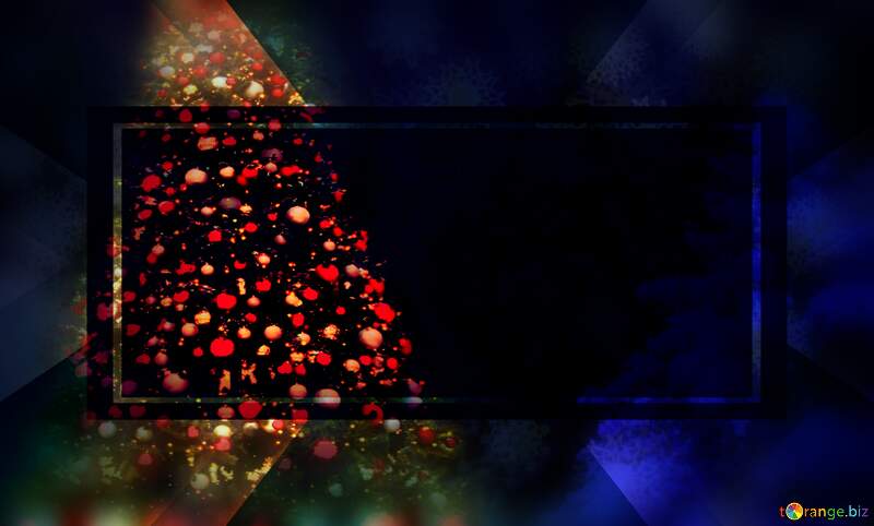 Themed Christmas Tree template №40739