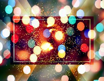 FX №267279 Burst of Bliss: A Background Alive with Holiday Fireworks