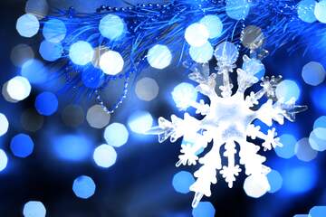 FX №267522 Festive Snowflake Dreams: A Winter Background