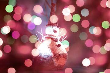 FX №267367 Festive Snowman Dreams: Winter Wishes Background Joy