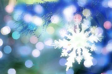 FX №267515 Frosty Dreamscape: Winter Wishes Background Delight