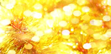 FX №267609 Gold Sparkling Winter Whirlwind: Christmas Garland Background