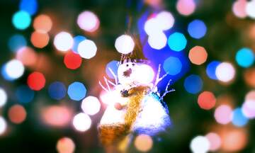 FX №267355 Snowman Serenity: Winter Wishes Background Bliss