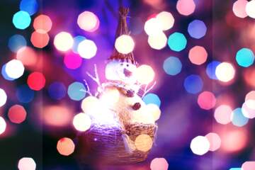 FX №267373 Snowman Symphony: Winter Wishes Background Joy