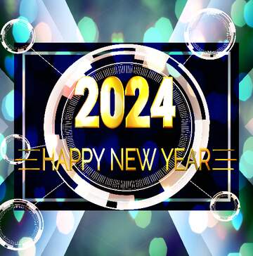 FX №267781 Tech Happy New Year 2024
