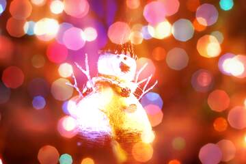 FX №267364 Winter Whirlwind: A Snowman Wishes Background