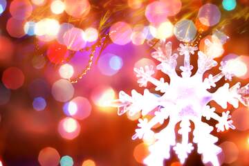 FX №267502 Winter Wonderland Wishes: Snowflake Background Joy
