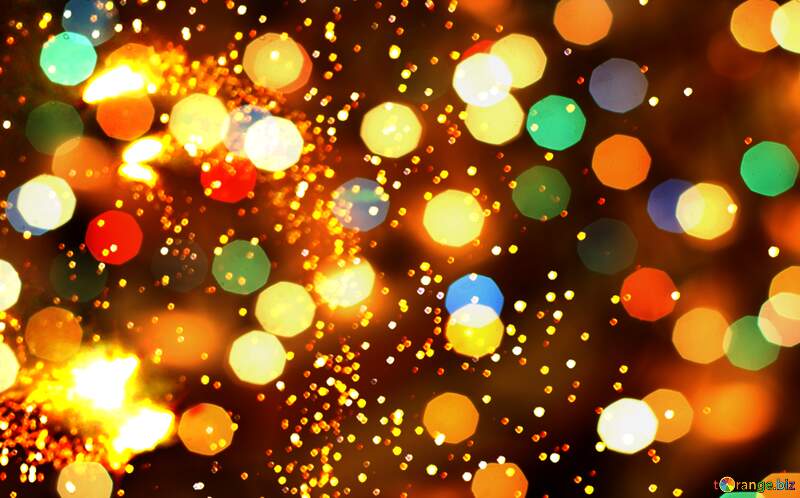 Bursting Brilliance: New Year`s Fireworks Background Bliss №41342