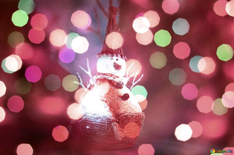 Festive Snowman Dreams: Winter Wishes Background Joy №2368