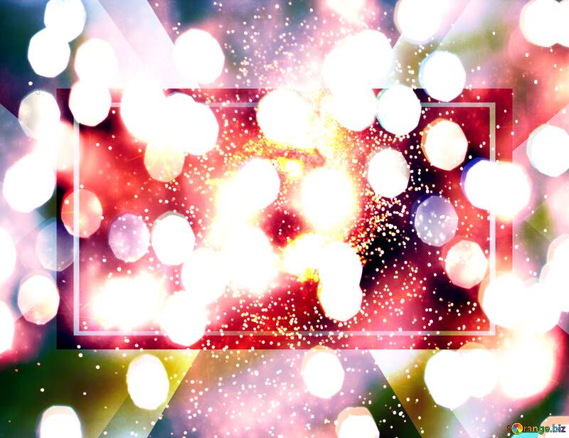 Fireworks Frenzy: A Festive New Year`s Background №41342