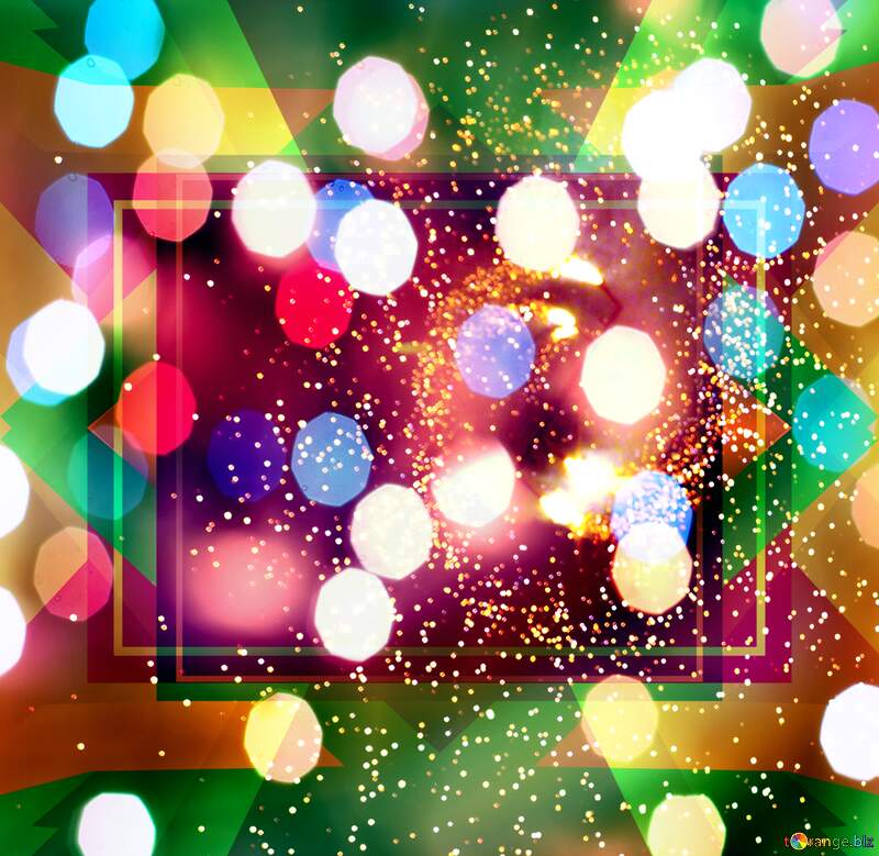 Radiant Revelation: New Year`s Fireworks Background Magic №41342