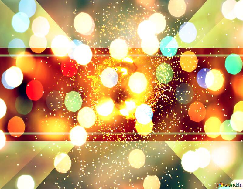 Radiant Reverie: Festive Holiday Fireworks Background №41342