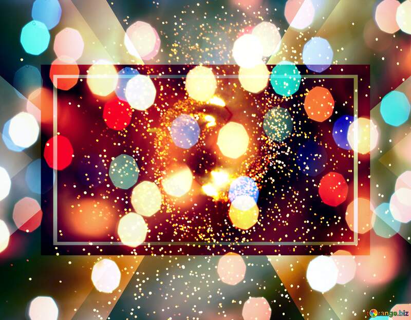 Starry Showdown: New Year`s Fireworks Background Bliss №41342
